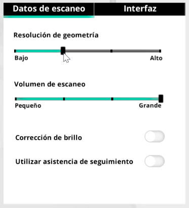 Ajustes avanzados de SENSE