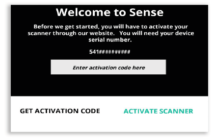 Activar escaner sense